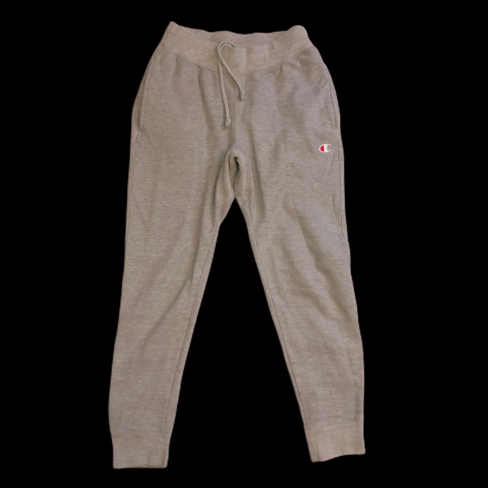 Champion Reverse Weave Joggers Light Gray Size: S